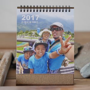 相片三角桌曆