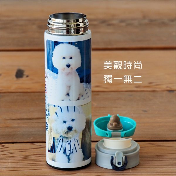 彈蓋式相片保溫杯：圖片 3