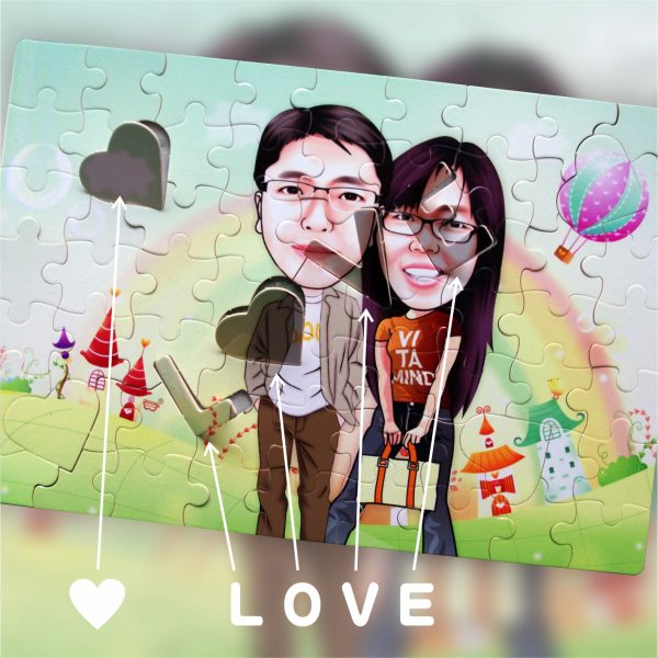 Love亮面拼圖